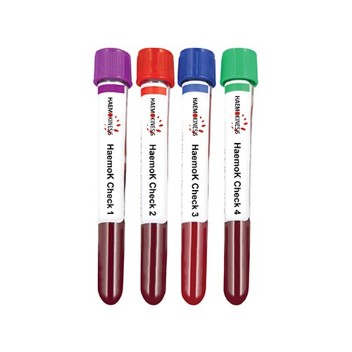 HaemoK Check tubes