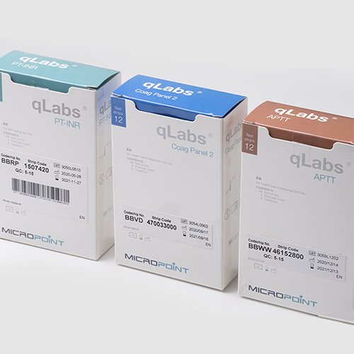 qLabs® APTT Test Strips