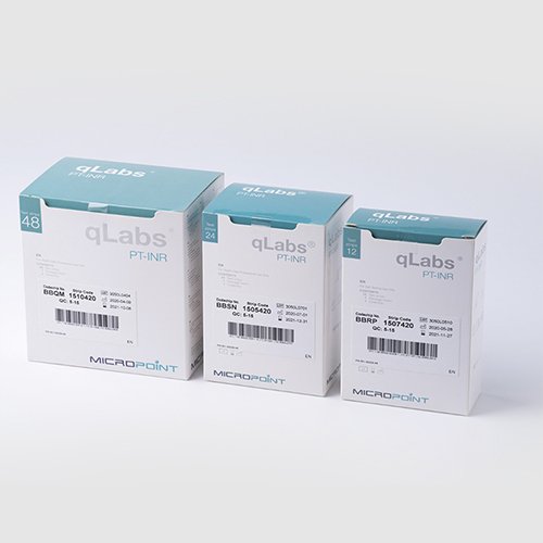 qLabs® PT-INR Test Strips